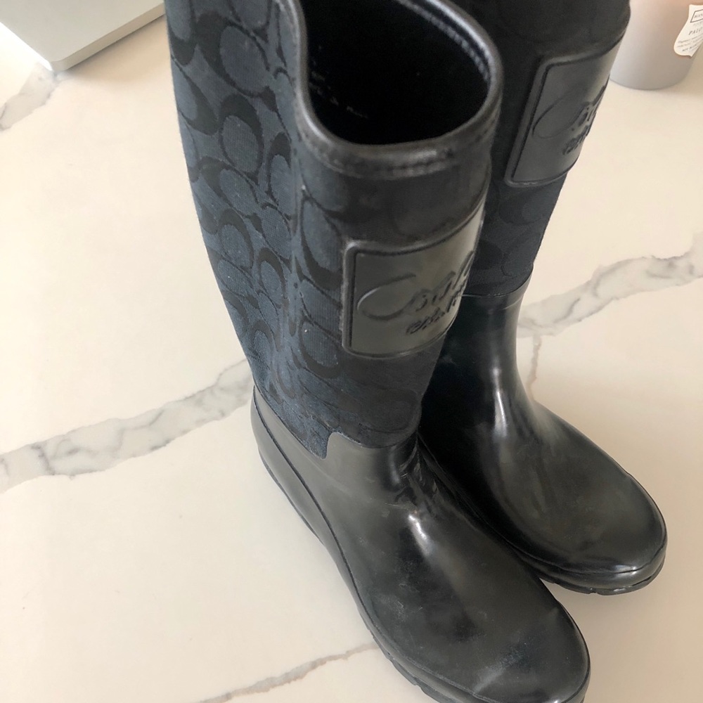 Coach Rain Boots